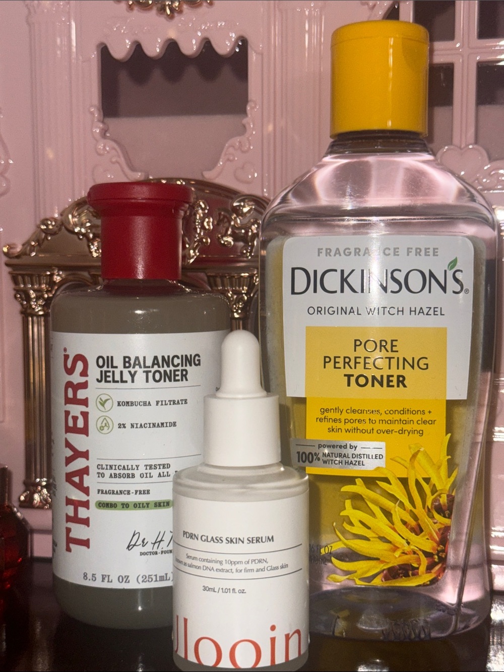 Skincare Bundle Pore Perfecting Toner  Fragrance-Free Witch Hazel